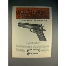 1965 Colt Mark III .38 Automatic Pistol Gun Ad!