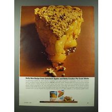 1965 Comstock Apples and Betty Crocker Pie Crust Sticks Ad
