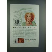 1945 GE FM Radio Ad w/ Jeanette MacDonald
