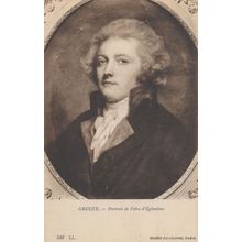 Grueze Portrait De Fabre D'Eglantine Paris Museum Painting Postcard