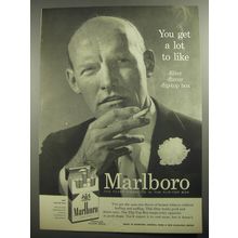 1956 Marlboro Cigarettes Advertisement