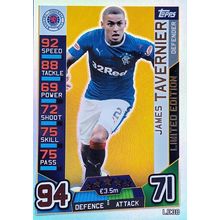 2016-17 Topps Match Attax SPFL LE3B GOLD James Tavernier LIMITED EDITION