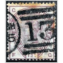 1883 -1884 Queen Victoria - 1½d purple violet (as picture Toning) C2