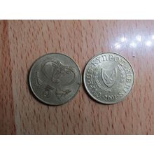 Cyprus 2001 5 Cents Coin