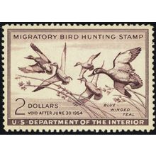 RW20 Mint VF NH $2 Duck Stamp - Stuart Katz