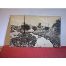 CATTERICK VILLAGE, YORKSHIRE used vintage postcard by Raphael Tuck 1944 pm (a) =