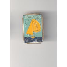 Butlins Pin Badge Butlins - Brighton 1953 - No Back Stamp - REPRO - Free Postage
