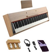 GLARRY Digital Piano Keyboard，Portable 88 Keys Semi-Weighted Electric Piano with