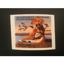 ICOLLECTZONE US 1992 Illinois Duck Stamp