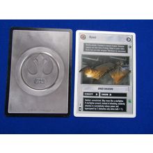 Star Wars 1997 Dagobah Decipher CCG W/B Card Mynock LS