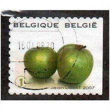 BEL 2007 (52c)(S/A) 'FRUIT- APPLES' FINE USED (EBID10381)