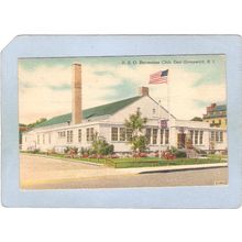Rhode Island East Greenwich U S O Recreation Club Street Scene~457
