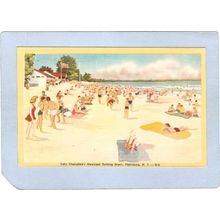 New York Plattsburg Lake Champlains Municipal Bathing Beach ny_box3~1164