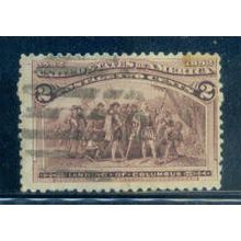 Used 231 2c Landing of Columbus Fine T1353