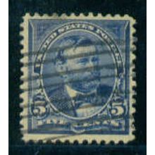 Used 281 5c Ulysses S. Grant Fine Plus M05118