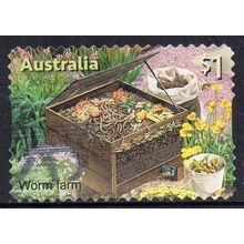 Australia 2019 In the Garden - Worm Farm $1 s/a Used