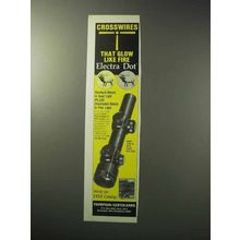 1986 Thompson / Center Arms 4x Rifle Scope Ad