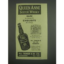 1949 Queen Anne Scotch Ad