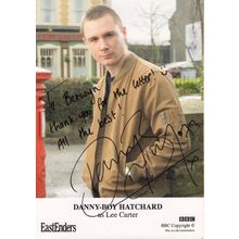 Danny Boy Hatchard Eastenders Hand Signed Cast Card Photo
