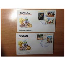 Sénégal FDC 1986 Retour de pêche a Kayar Fishing Fischer Fisch Poisson Fish