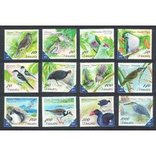 Vanuatu Heron Dove Swamphen Petrel Birds 12v 2012 MNH SG#1118-1129 Sc#1025-1036