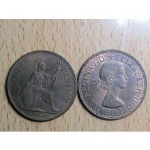 GB 1967 Elizabeth II 1d Penny Coin High Grade AU