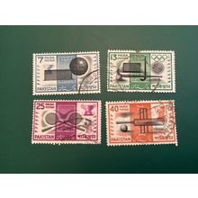 ICOLLECTZONE Pakistan 163-166 sports VF Used