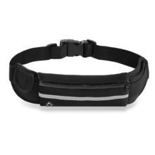 Pack of 2] Sports Waist Bag Running Belt Pack Waterproof Adjustable Waist Pouch