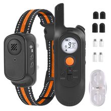 Pack of 2] 984FT Dog Training Collar IP65 Waterproof Pet Beep Vibration Elec...