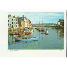 Yorkshire WHITBY Harbour Postcard by Judges (C.1955)