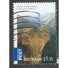 AUS 2008 $1.35 'GROSE RIVER GORGE' FINE USED (EBID44-069)