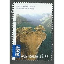 AUS 2008 $1.35 'GROSE RIVER GORGE' FINE USED (EBID44-070)