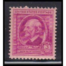 861 3c Ralph Emerson Fine Plus MNH KA2329