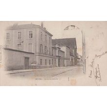 Bourg Bouges Le Lycee Lalande Antique French Postcard