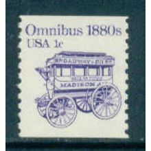 1897 1c Omnibus Fine MNH Dry Gum MA0833 (2)