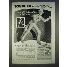 1940 Scott Soft-Tuff Scot Tissue Towels Ad - Tougher