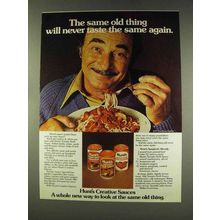 1977 Hunt's Tomato Sauce Ad - Same Old Thing