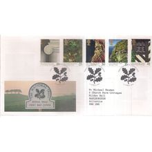 THE NATIONAL TRUST. 1995 official UK FDC. first day cover Aleriston postmark