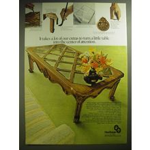 1974 Drexel Heritage Tour de France Coffee Table Advertisement