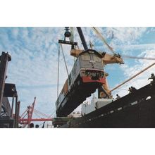 Discharging Of Train Locmotives Port Klang Malaysia Postcard