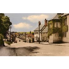 Market Place and Crown Hill Botesdale Suffolk Friths Postcard