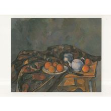 Paul Cezanne Still Life With Teapot Painting Postcard