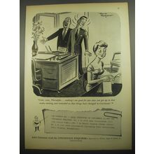 1956 Cincinnati Enquirer Newspaper Ad - Cartoon by David Langdon