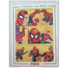 Madagascar 1999 Spiderman Spider man Marvel Souvenir sheet Bloc TRES RARE !