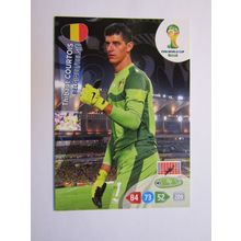 Thibaut Courtois - Belgium - 2014 Panini Adrenalyn XL Brazil World Cup (ef1)