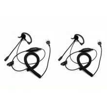 AURICULARES PARA WALKIE MIDLAND E INTEK CON MICRO EXTENSOR EN PALO REGULABLE VOX