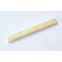 Cream Unbleached Bone 43mm Curved base Nut for Fender Stratocaster guitar