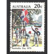 AUSTRALIA 1979: AUSTRALIA DAY - 20c USED (G6)