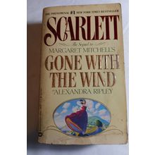 Scarlett The Sequel to Gone With The Wind by Alexandra Riley - paperback good