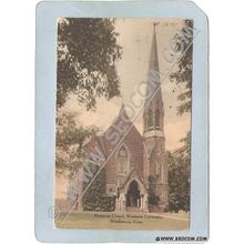 CT Middletown Postcard Memorial Chapel Wesleyan University ct_box3~1377